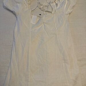 H&M divided puff sleeve dress